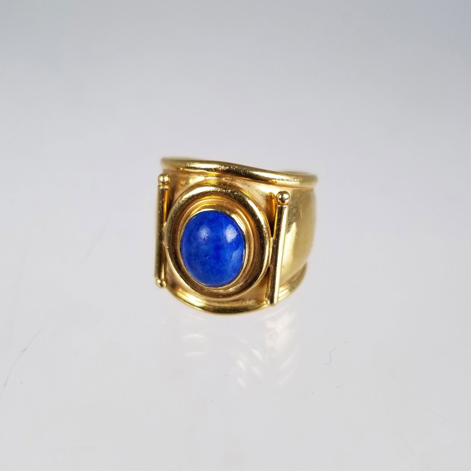 18K Gold & Lapis Ring (1 of 5)
