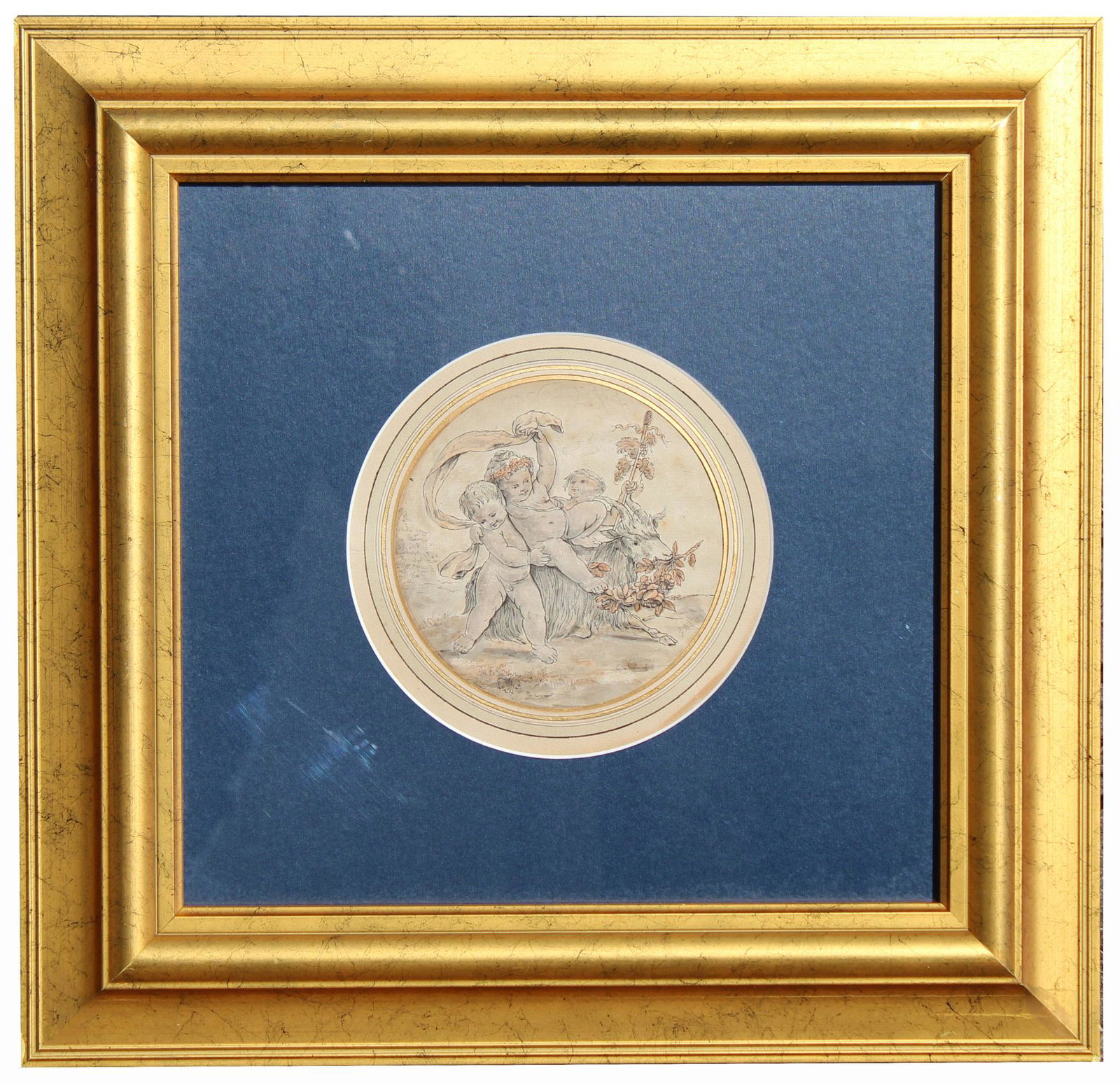 Attributed to Francois Boucher, Infant Bacchus (1 of 3)