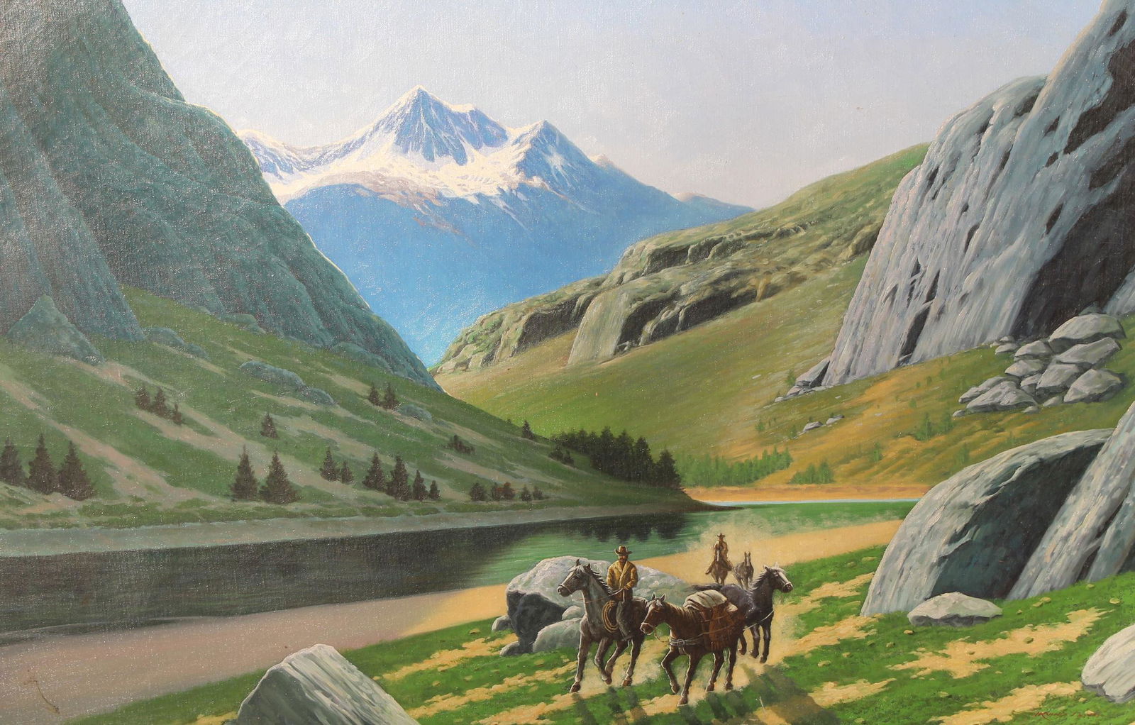 Irving Dave Western American Painting (1 of 6)