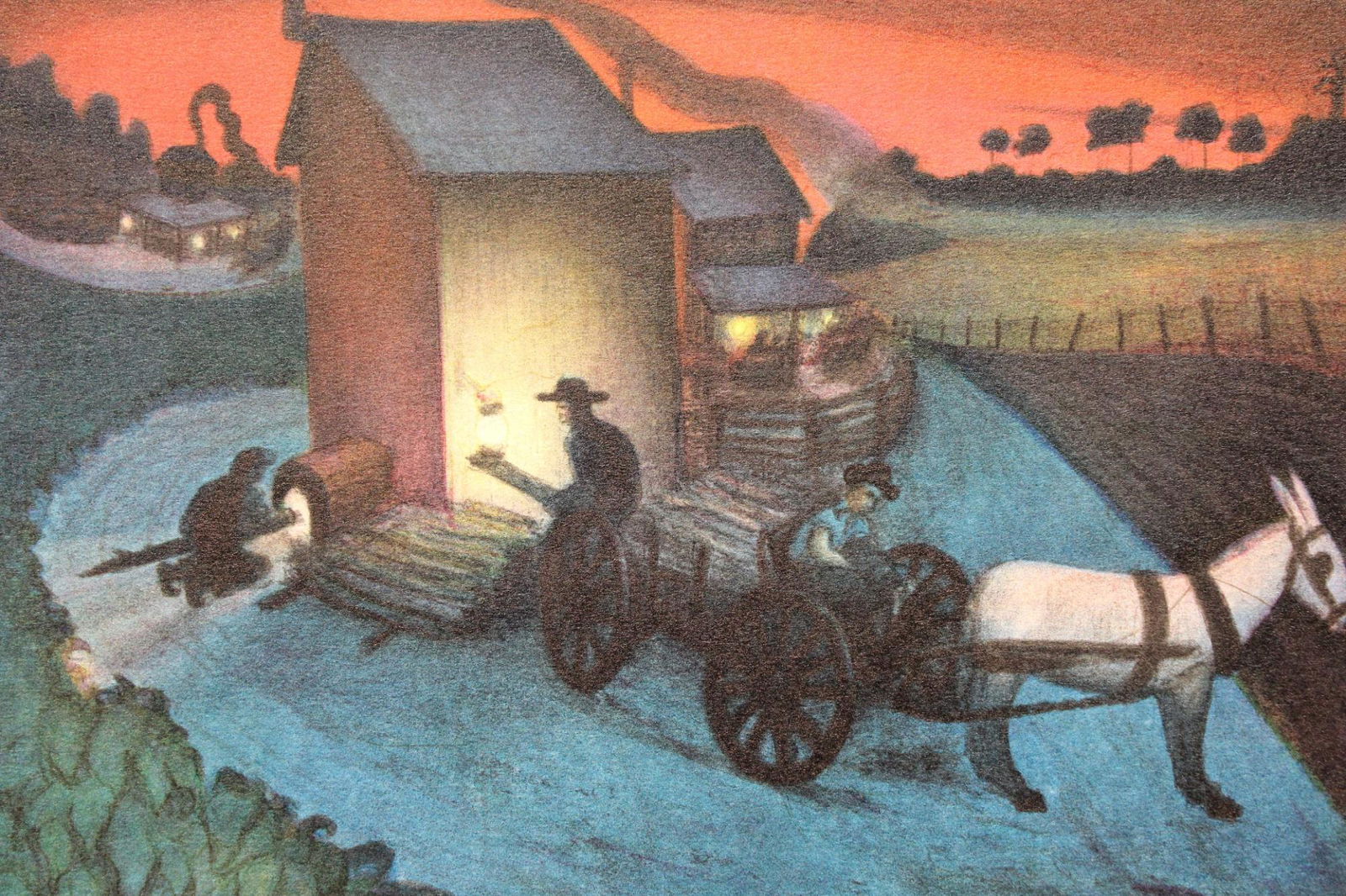 Buell Whitehead (FL, 1919 - 1993) "Late Firing" (1 of 5)