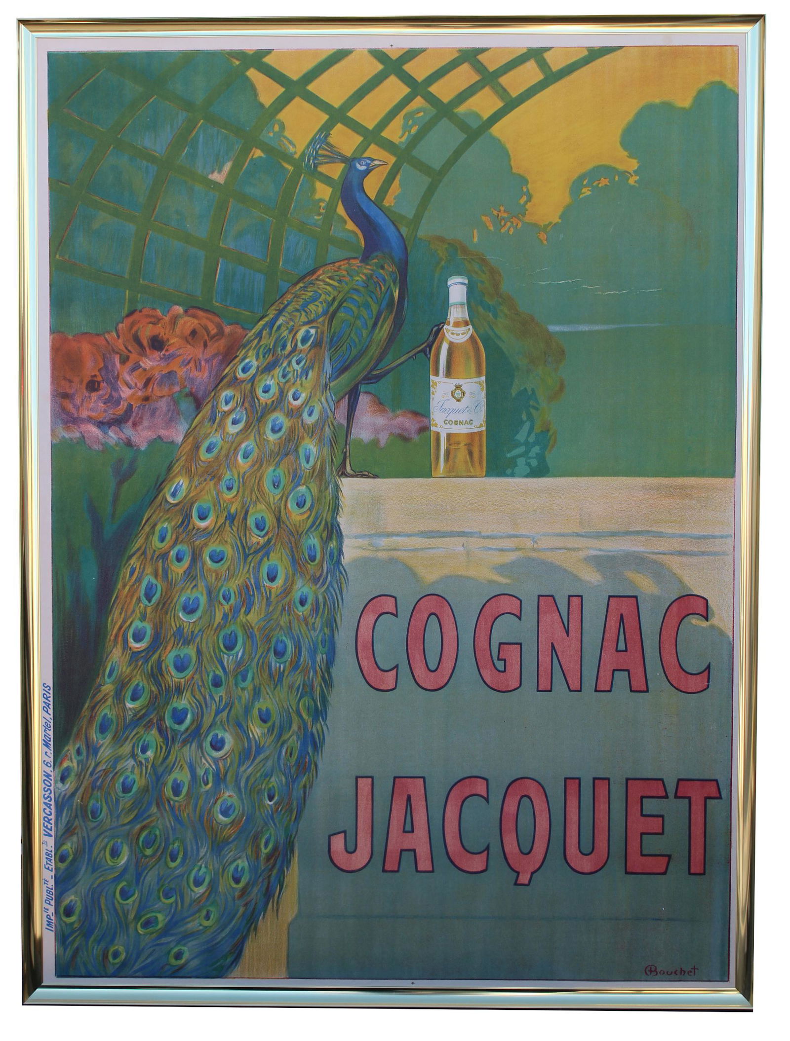 Camille Bouchet, Cognac Jacquet Art Nouveau poster (1 of 6)