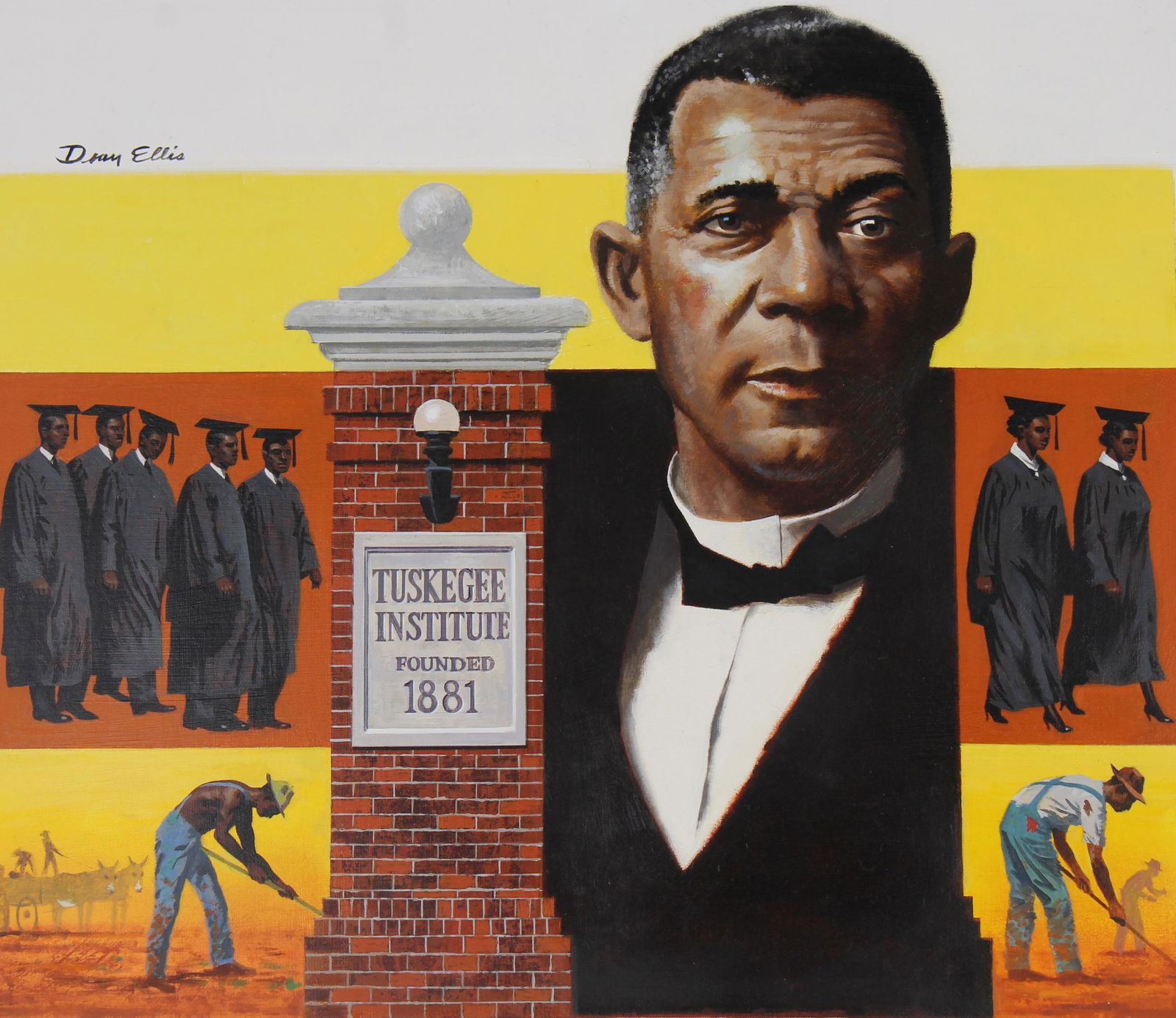 Dean Ellis (1920 - 2009) "Booker T. Washington" (1 of 4)
