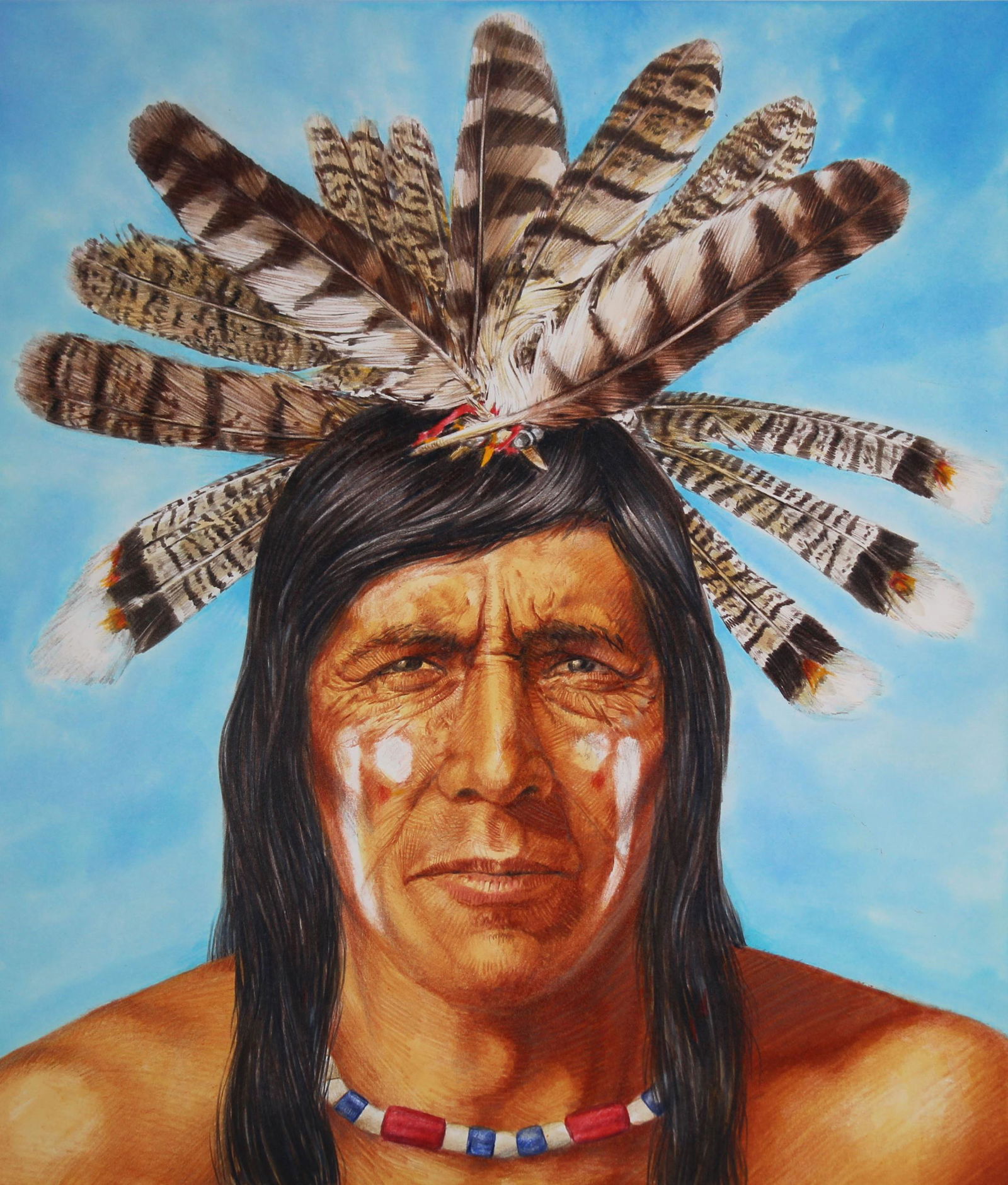 Paul & Chris Calle "Luiseno Indian Portrait" (1 of 4)