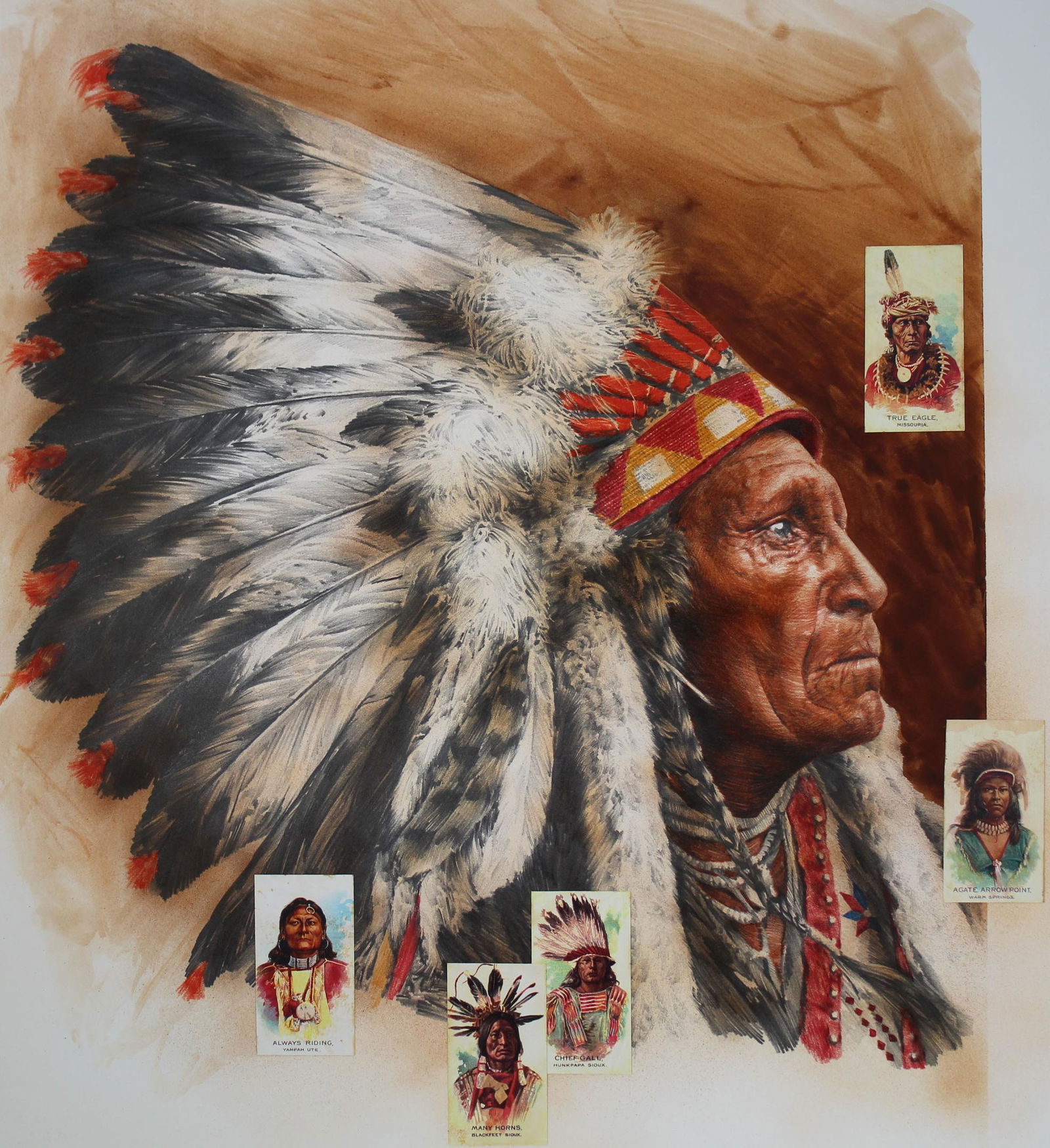 Chris Calle (B. 1961) "Native American Culture" (1 of 5)