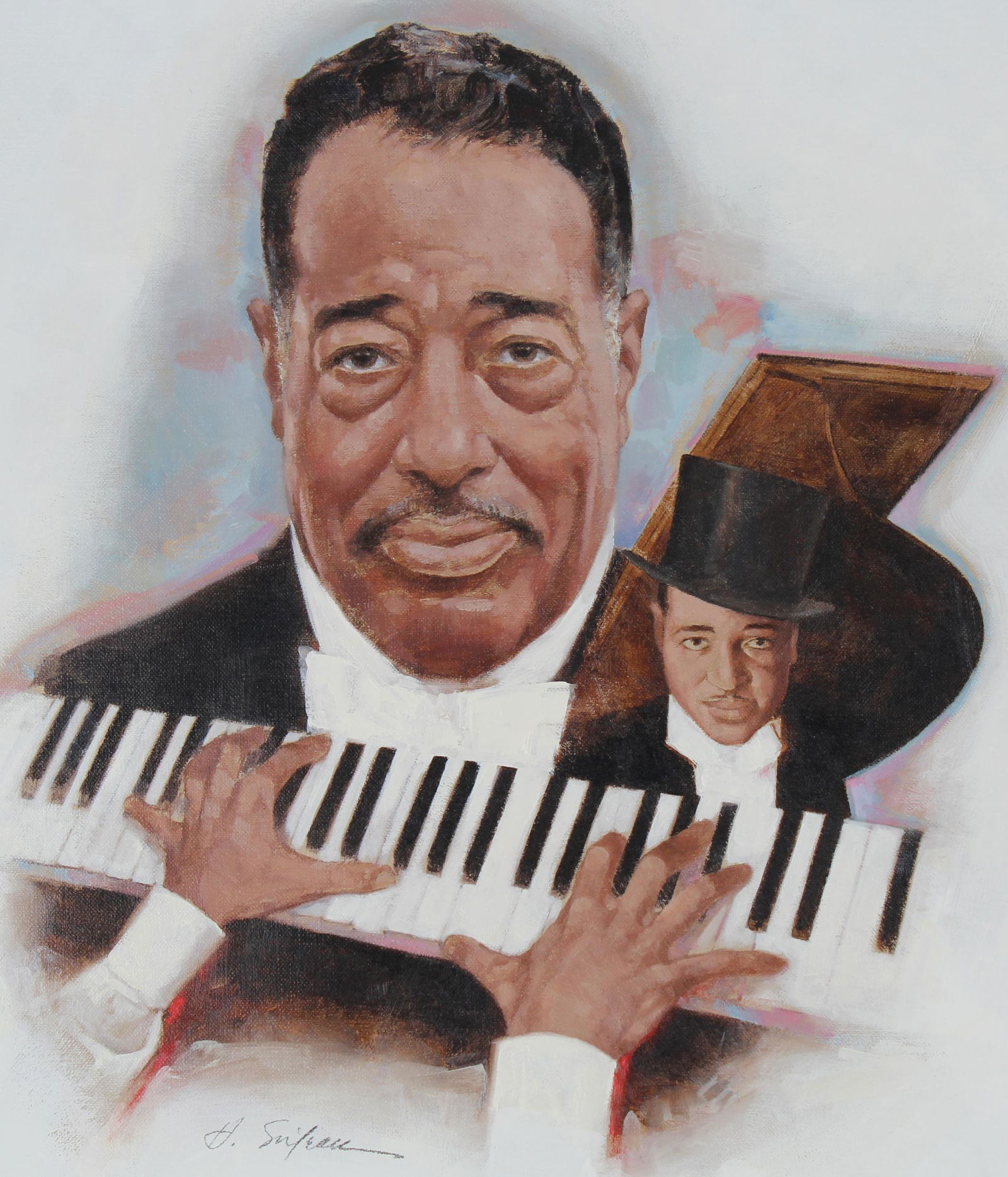 Hodges Soileau (B. 1943) "Duke Ellington" (1 of 4)