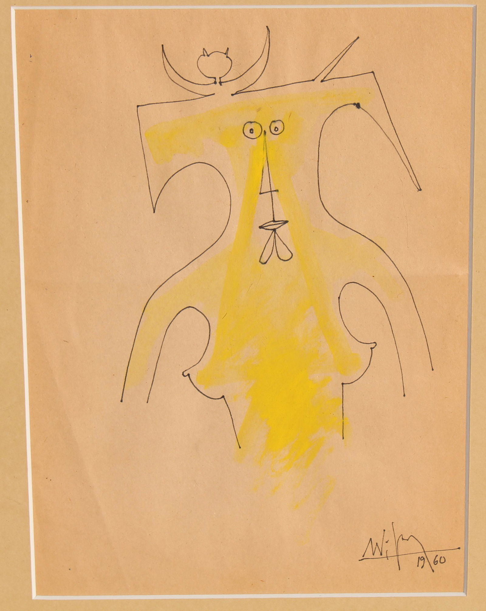 1960 Signed Cuban Abstract (1 of 4)