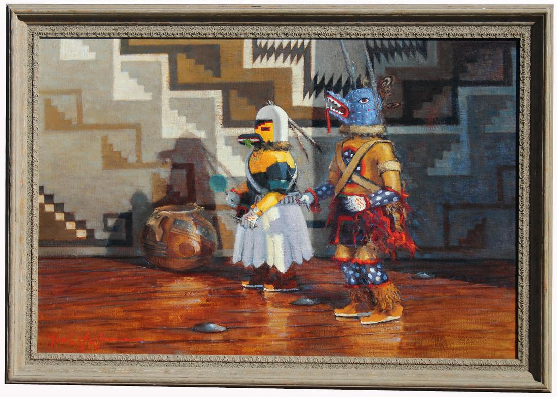 Frank Lalumia (B. 1948) "Two Gray Hills" (1 of 4)