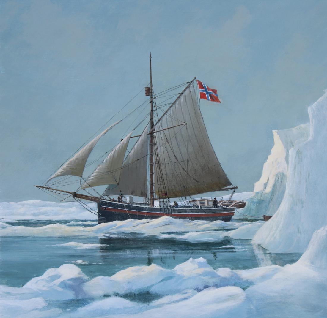 Charles Lundgren (1911-1988) Fram - Roald Amundsen (1 of 5)