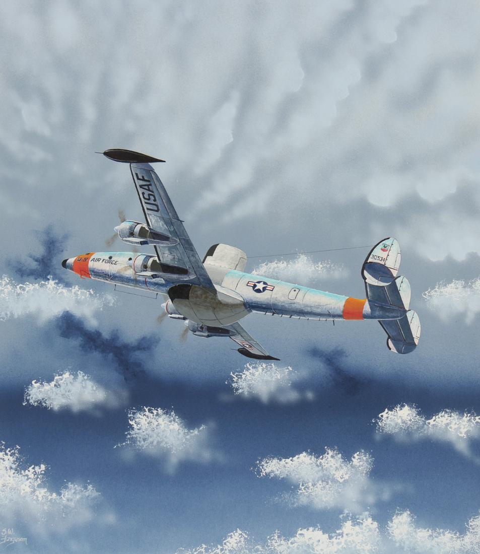 Steve Ferguson (B. 1946) "EC-121 Constellation" (1 of 5)