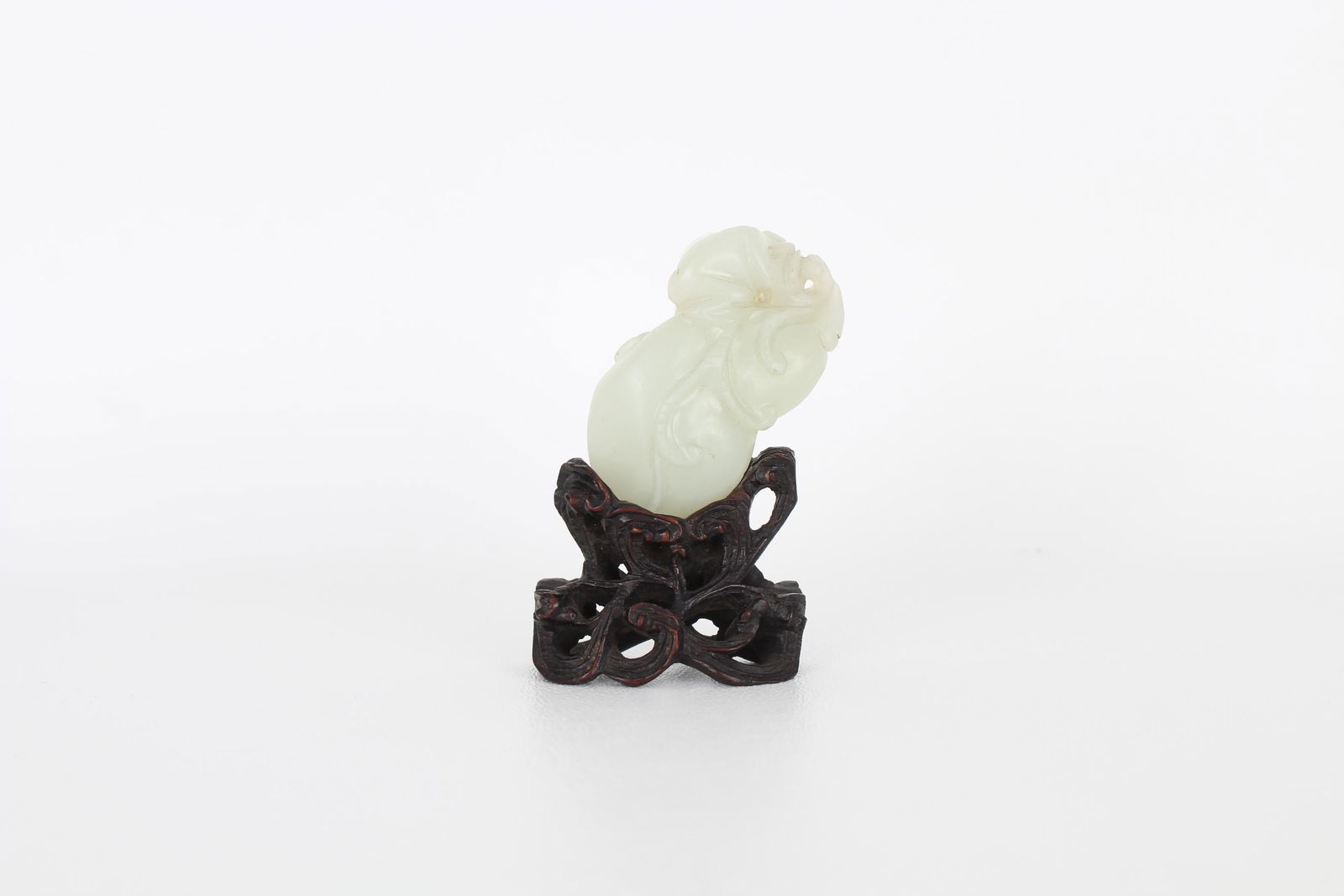 Chinese White Jade Group of Monkeys (1 of 4)