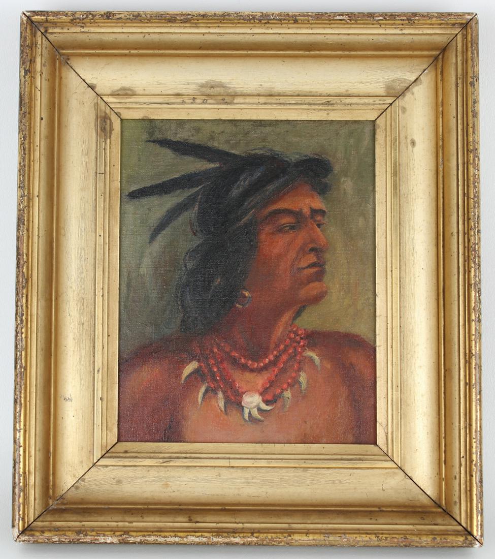 American School, Native American Portrait (1 of 2)