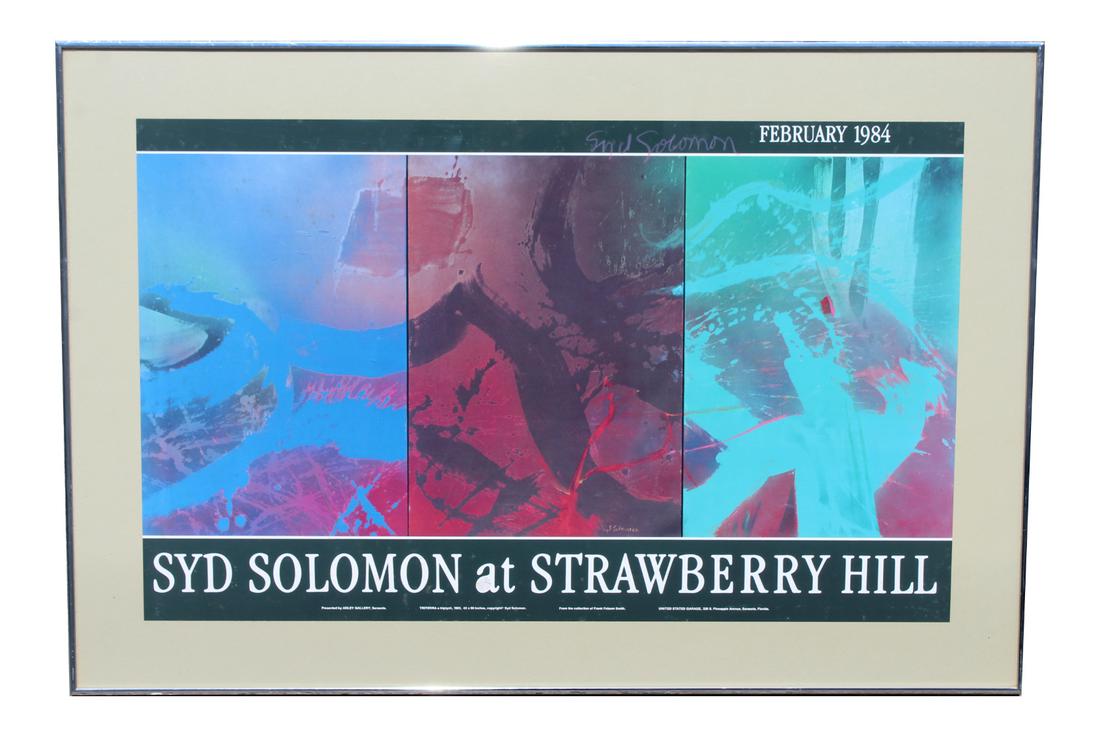 Syd Solomon Exhibition Poster (1 of 3)