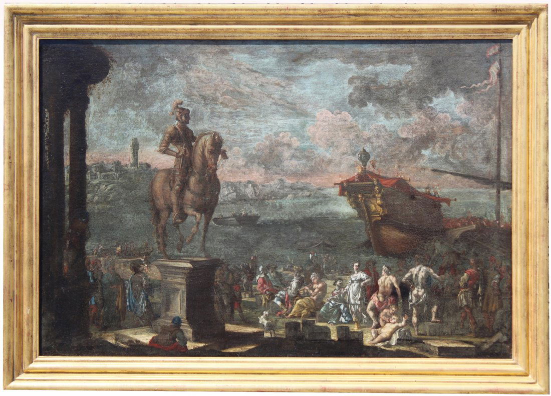 Exceptional Large Old Master Figural Painting (1 of 11)