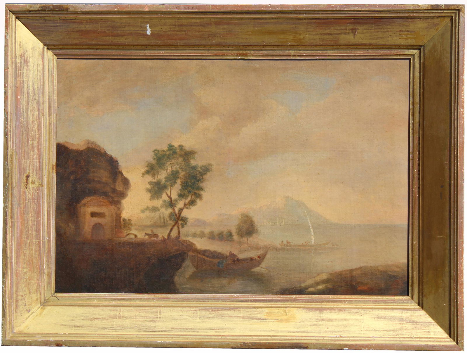 Italian School, Early Painting of Mt. Vesuvius (1 of 3)