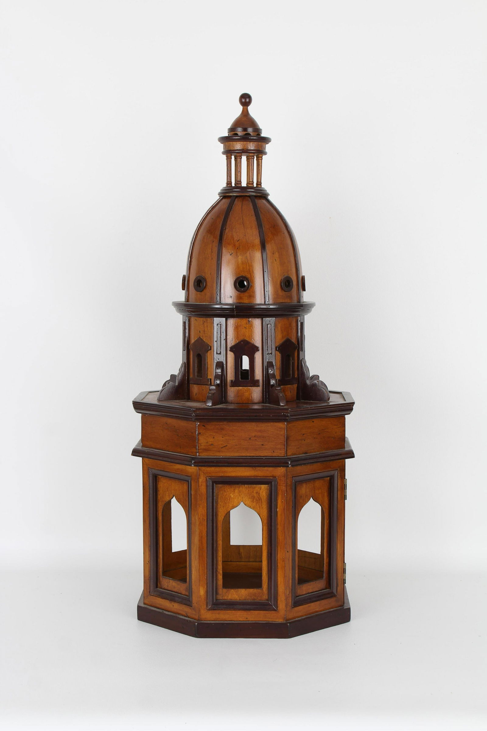 Architectural Carved Wood Model of a Dome (1 of 3)