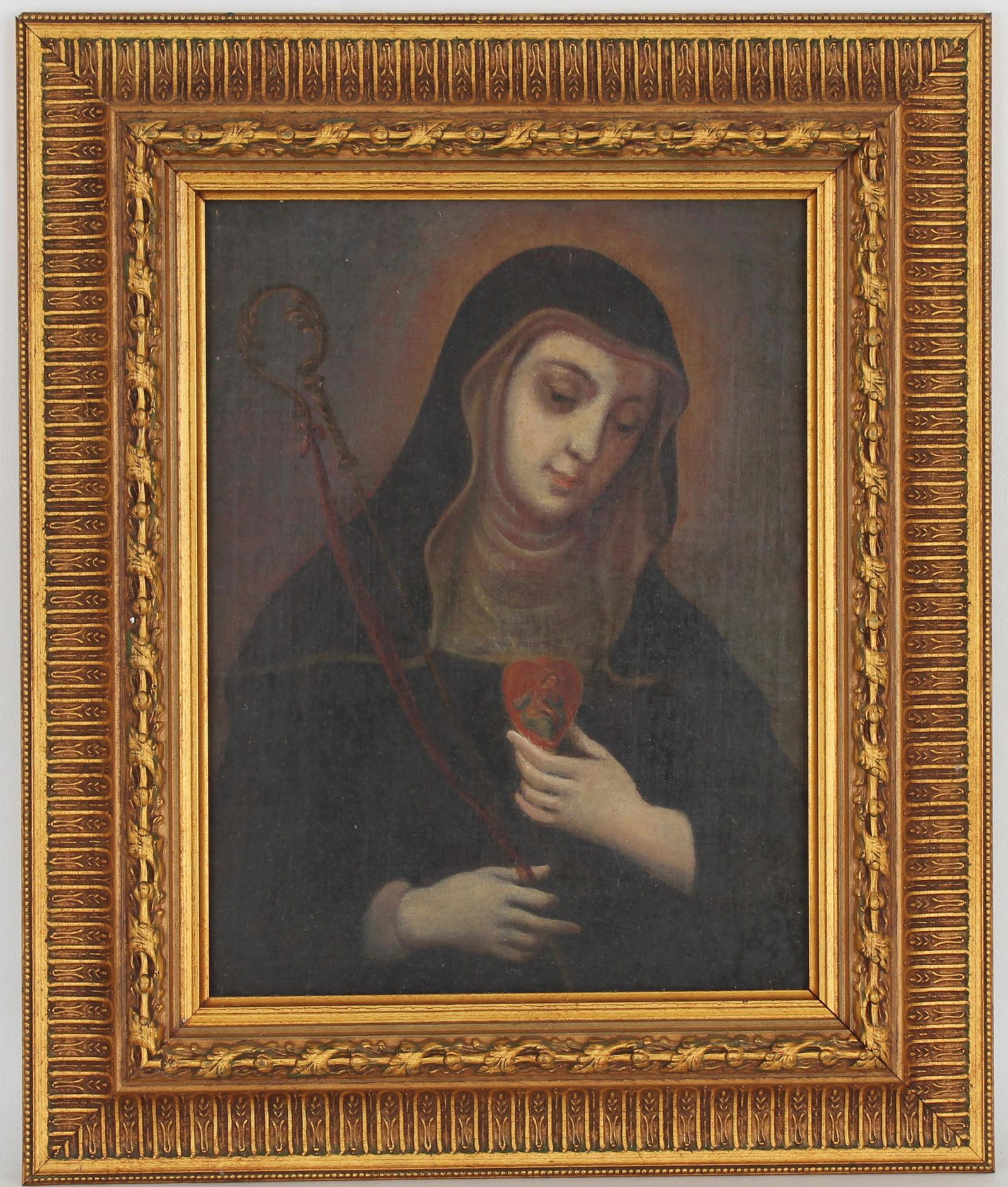 18th C. Spanish Colonial School Painting (1 of 4)