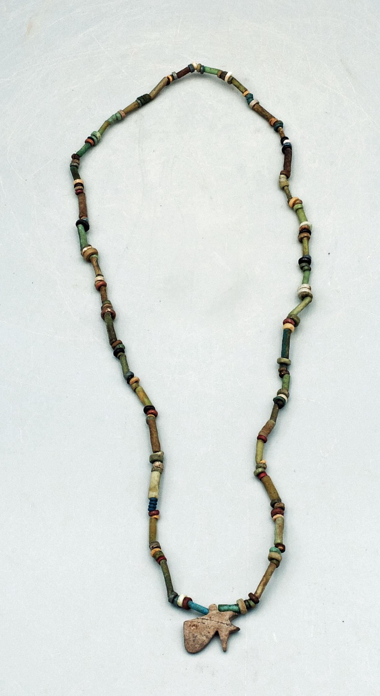 Egyptian Faience Bead Necklace - Late Period (1 of 2)