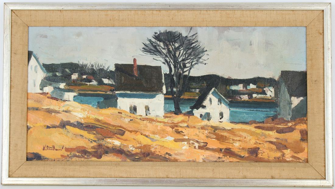 Alfred C Chadbourn (1921-1998) "Vinalhaven Maine" (1 of 4)