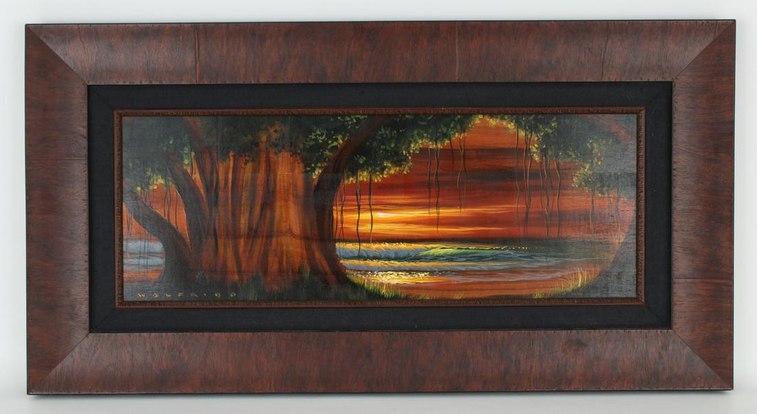 Walfrido Garcia (B. 1966) "Banyan by the Sea" (1 of 8)