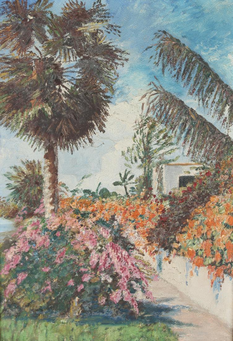 Florida School, 20th C. Tropical Landscape (1 of 4)