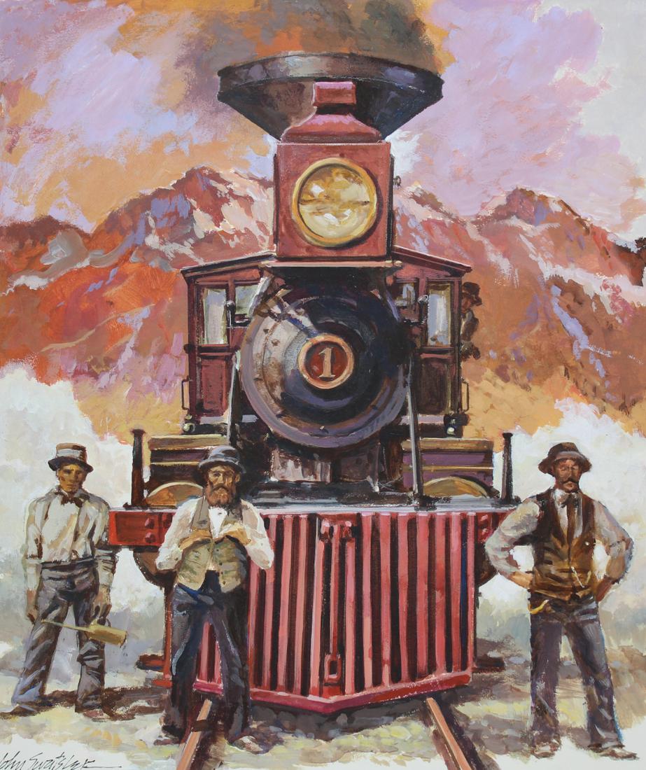 John Swatsley (B. 1937) "Countess of Dufferin" Oil (1 of 6)