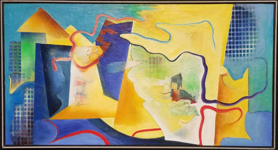 Thomas Koether (NY, FL b. 1940) "Another Analysis" (1 of 6)