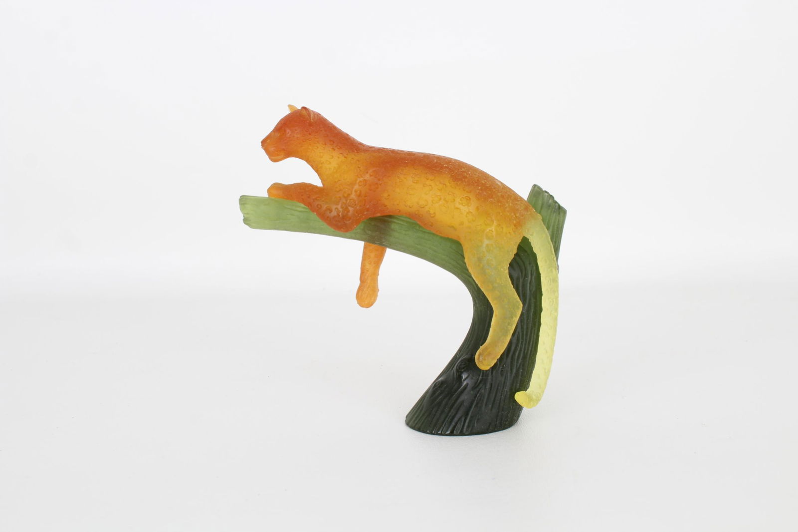 Daum France, Panther on Limb w/ Original Box (1 of 6)