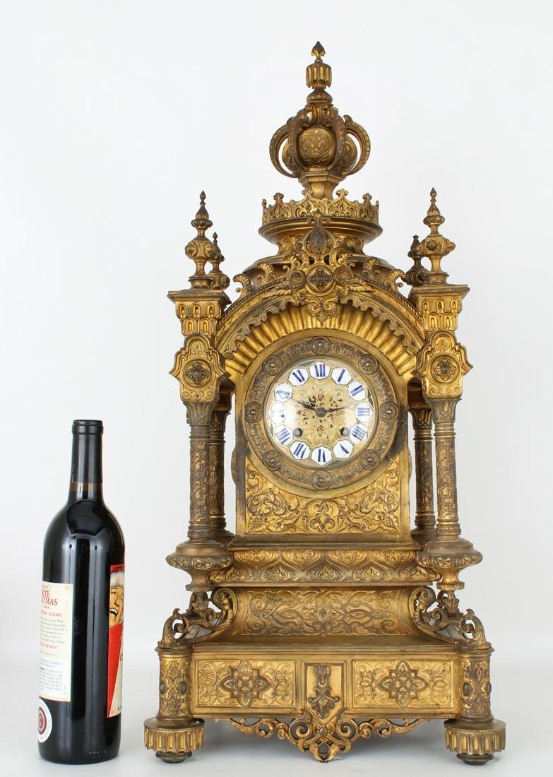 Exceptional 19th C. Bronze Orientalist Clock (1 of 9)