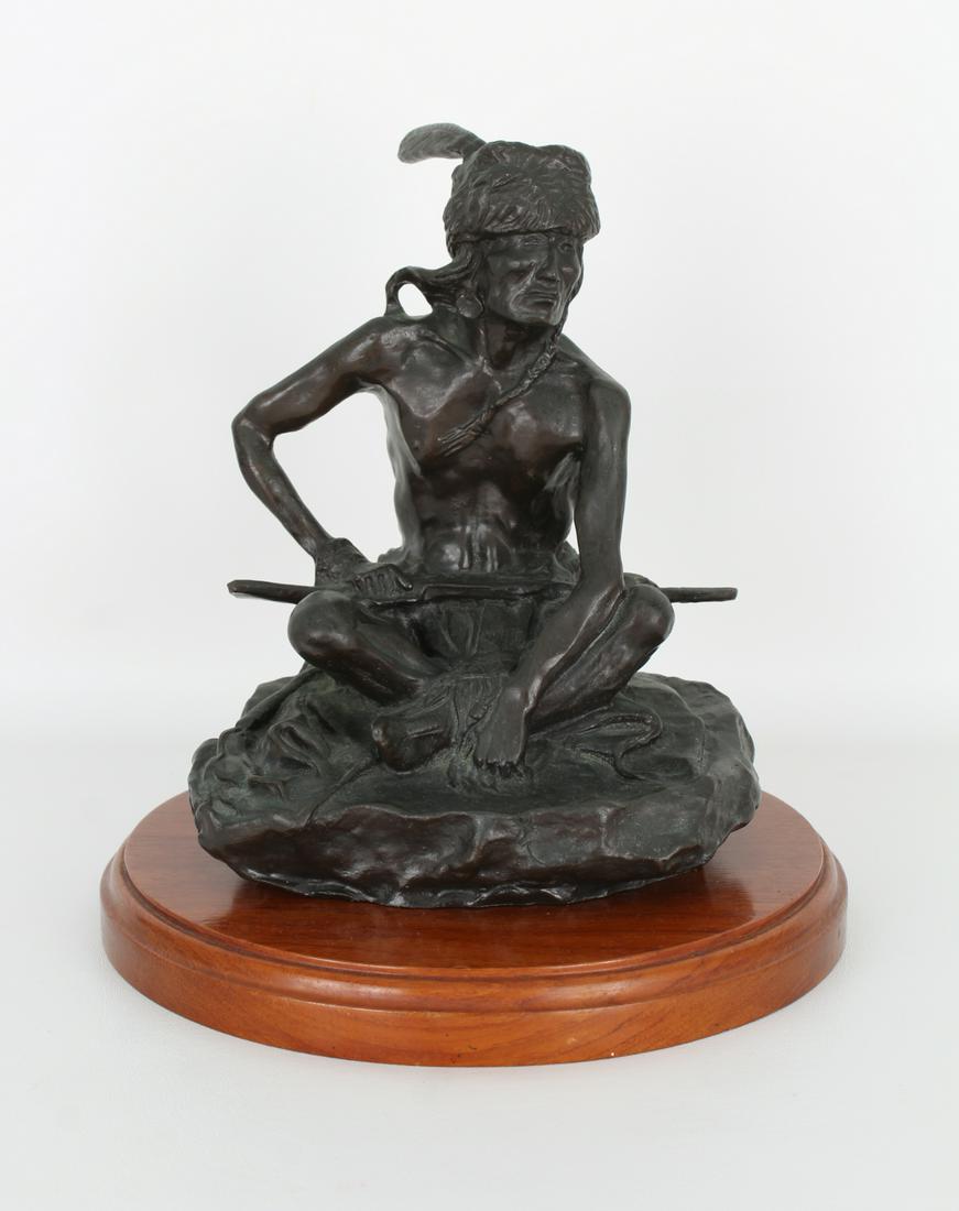 After Charles M. Russell "Watcher of the Plains" (1 of 8)