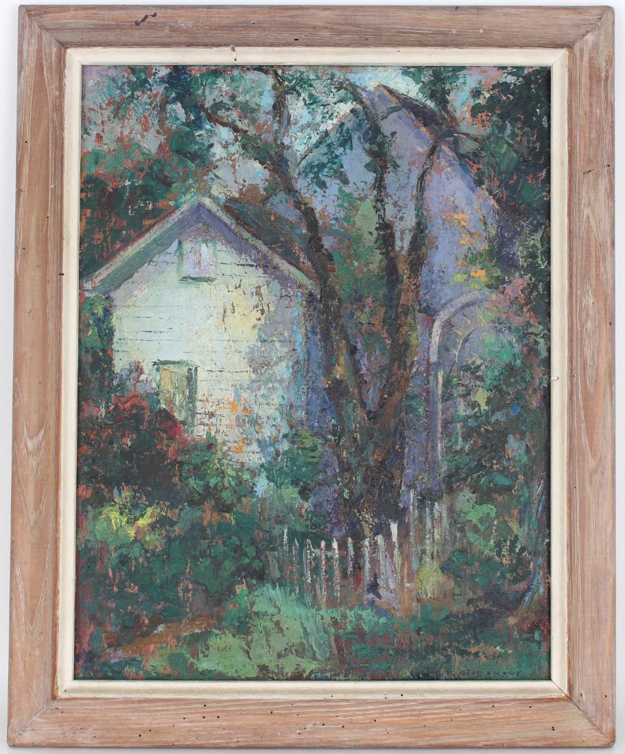Signed, American School Impressionist Painting (1 of 5)