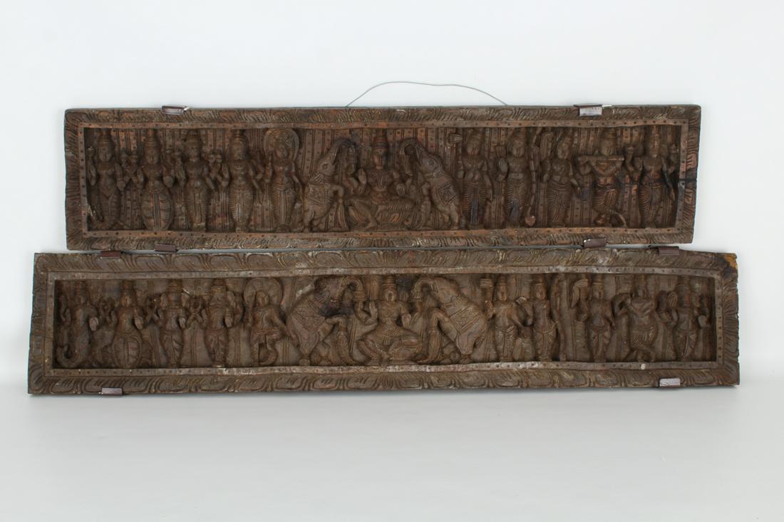 (2) Indonesian Wood Carvings (1 of 6)