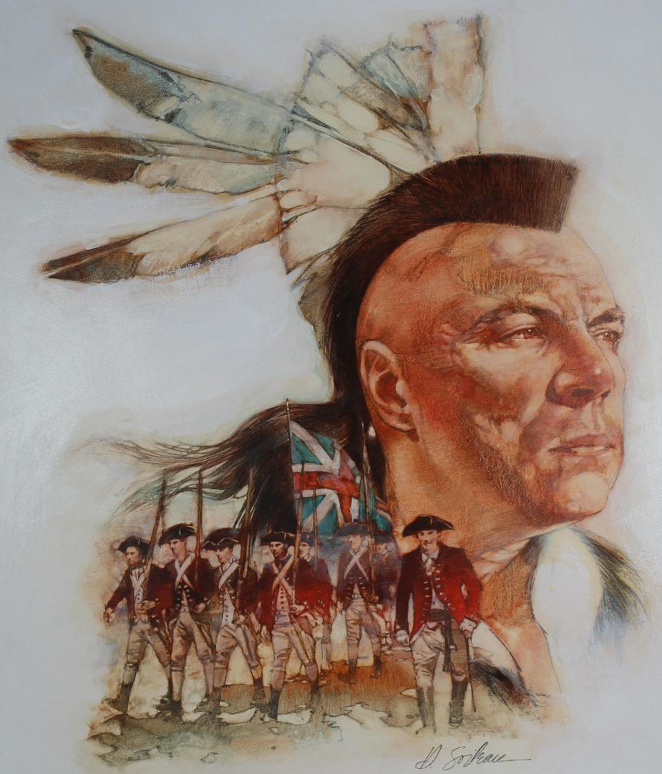 Hodges Soileau (B. 1943) "Pontiac" Original (1 of 4)