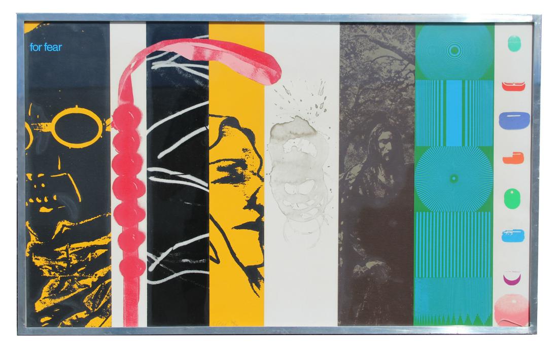 KITAJ, R.B. Serigraph. "For Fear" (1 of 4)
