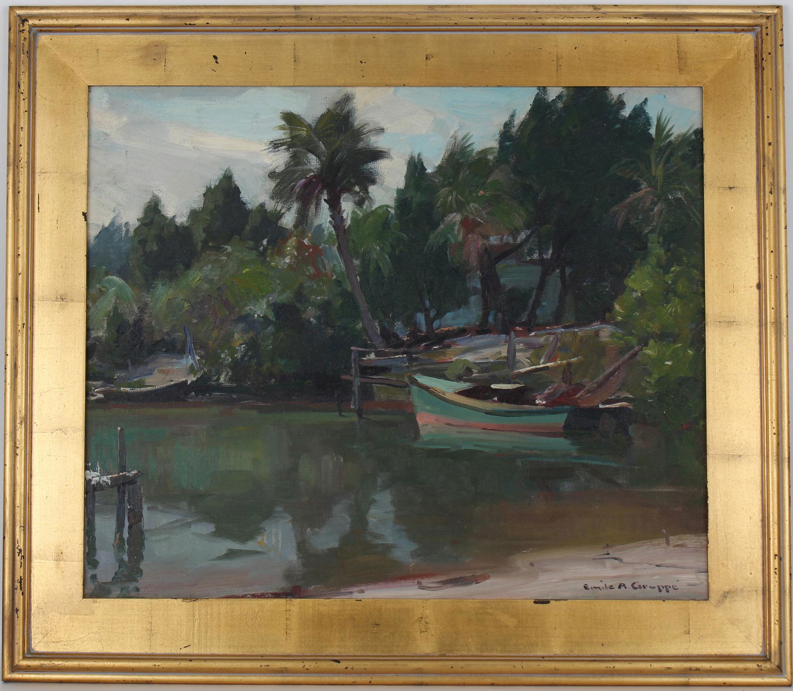 Emile Albert Gruppe (1896 - 1978) "Sarasota FL" (1 of 5)