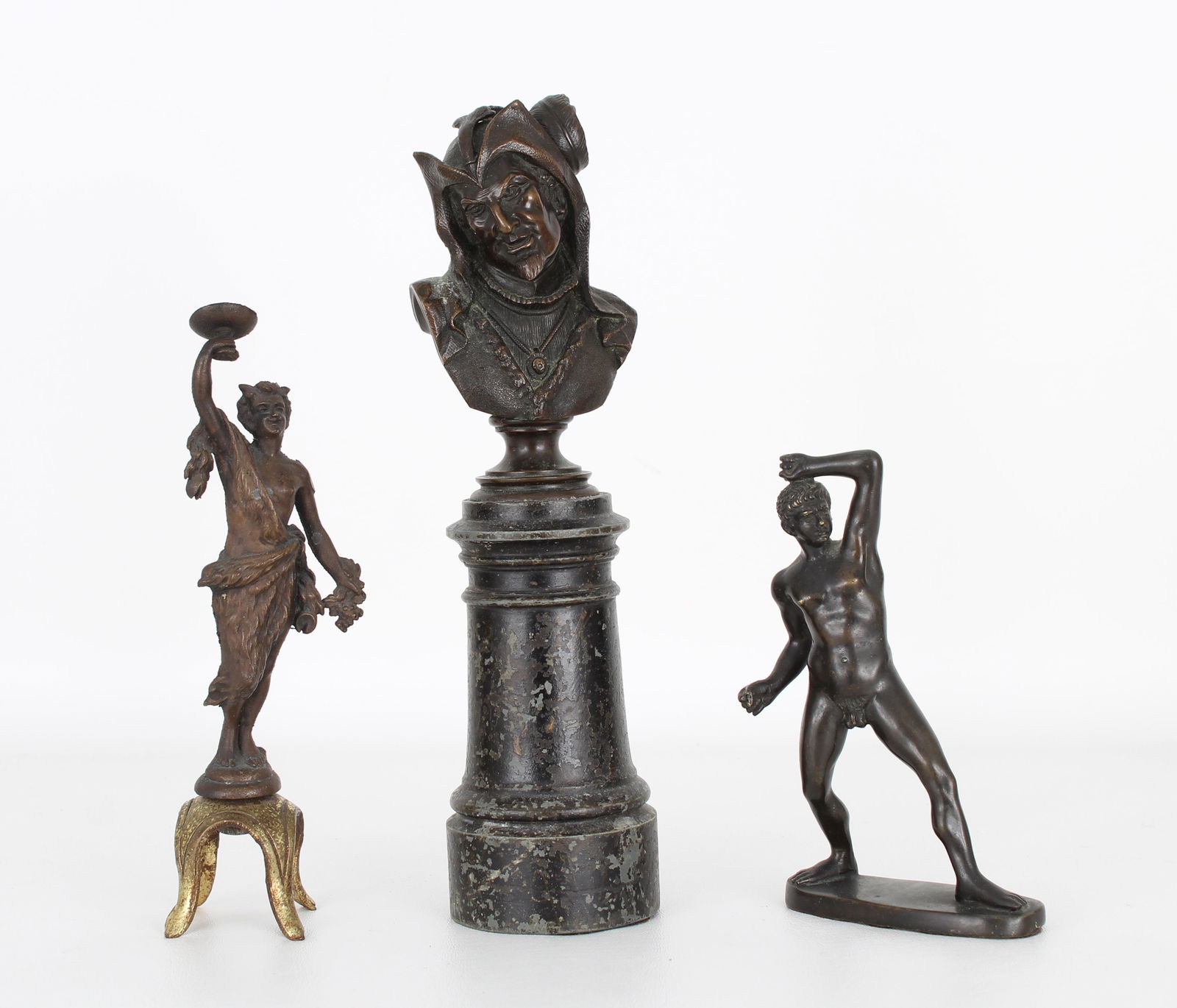 (3) Classical Bronze Sculptures (1 of 4)
