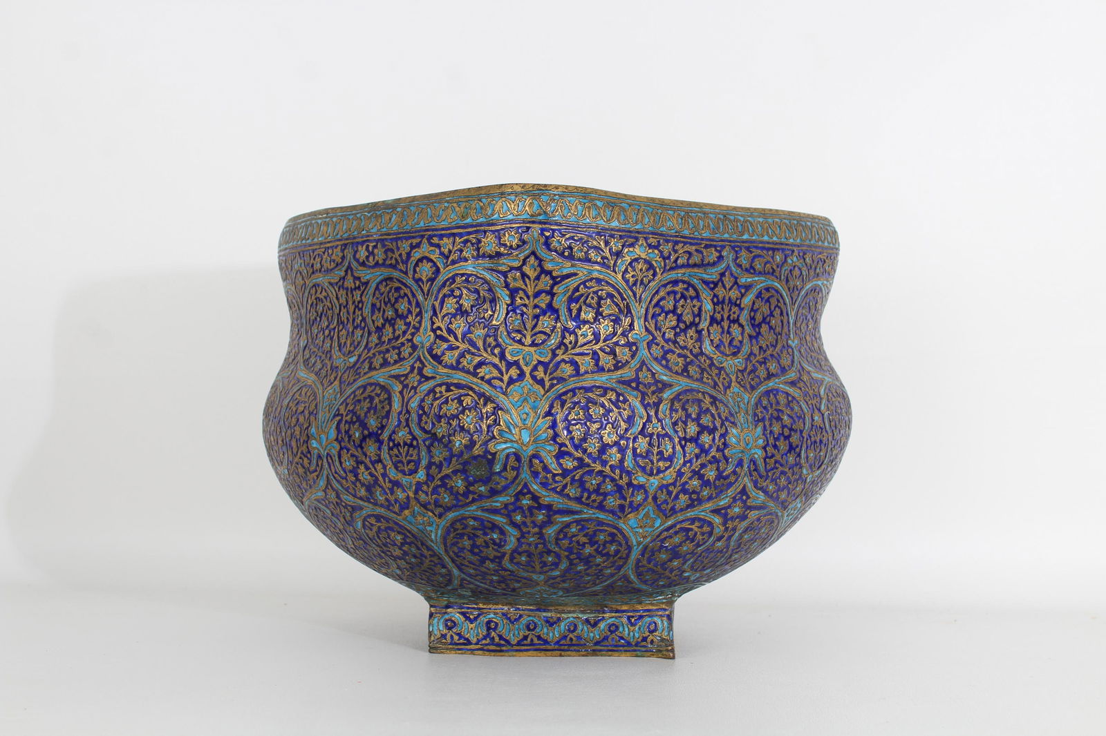 Exceptional Persian Enameled Bowl (1 of 4)