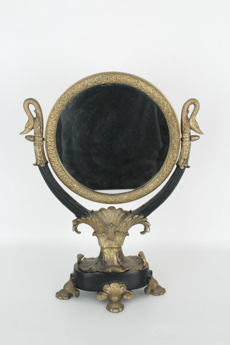 French Empire Style Gilt Table Mirror (1 of 5)