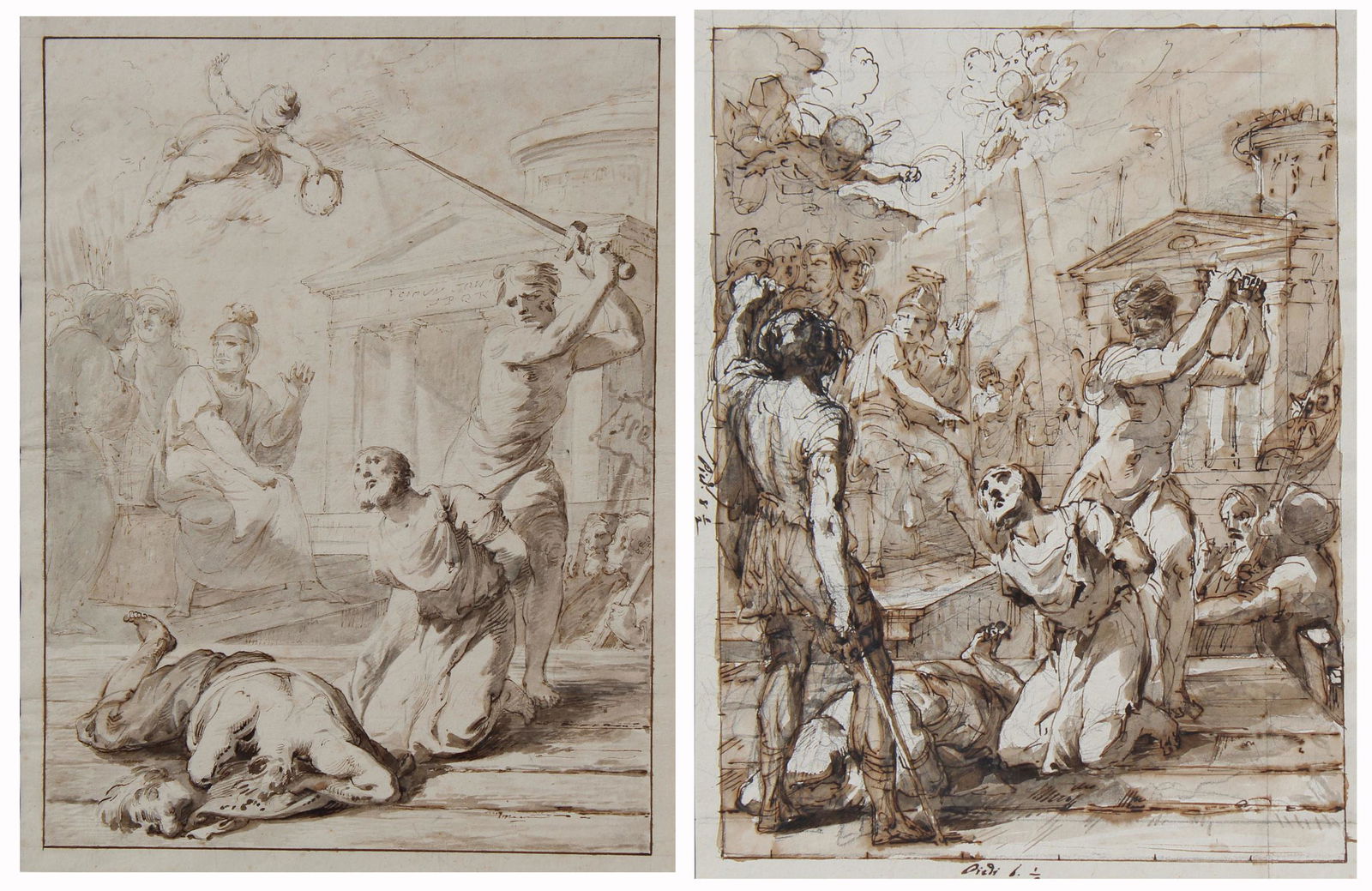 Pietro Fancelli (1764 - 1850) Martyrdom (1 of 9)