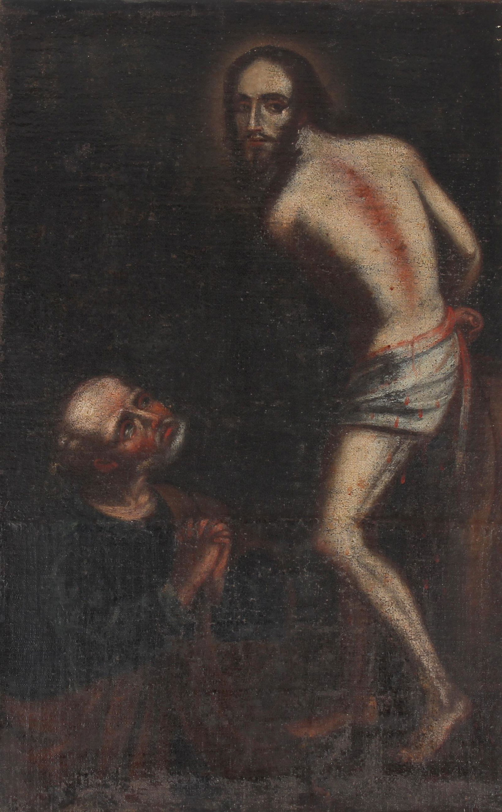 Spanish School, 17th C. Old Master Painting (1 of 2)