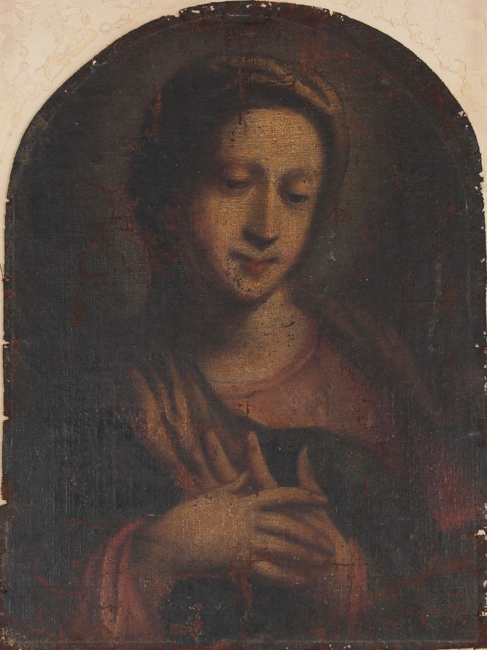 Old Master Madonna Painting (1 of 3)