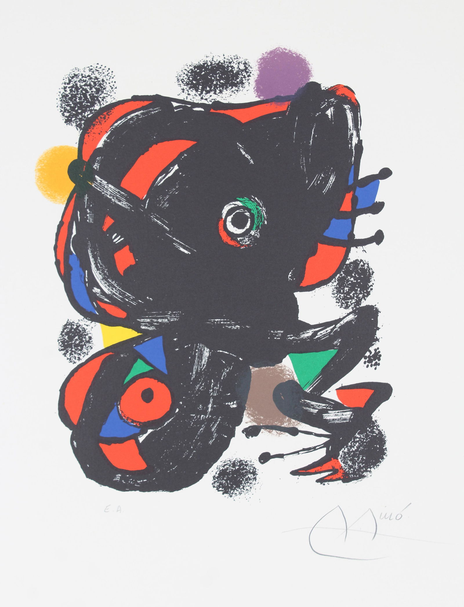 Joan Miro (1893-1983) "La Punaise Petite" EA (1 of 5)