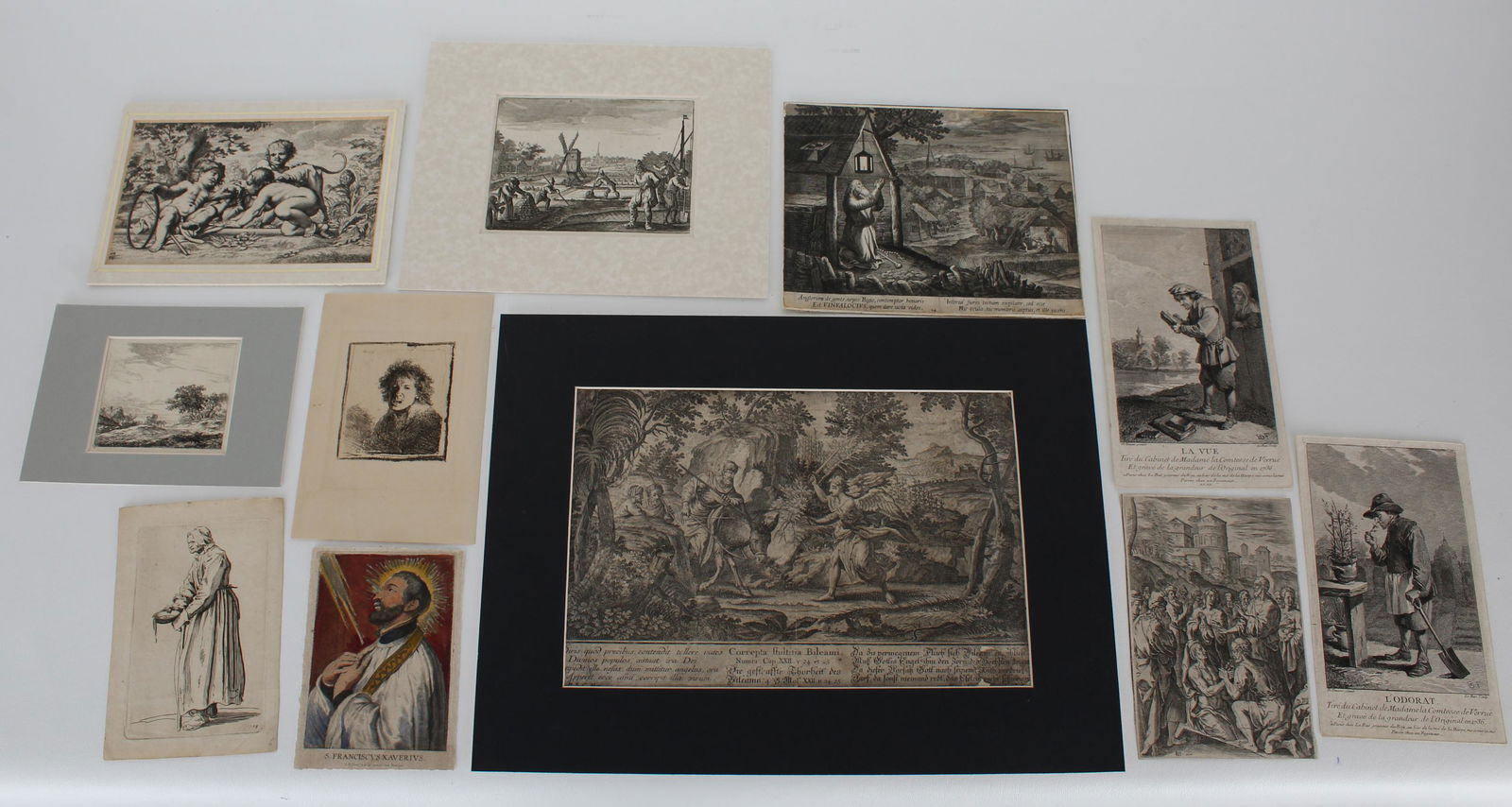 Collection of Eleven Old Master Prints (1 of 7)