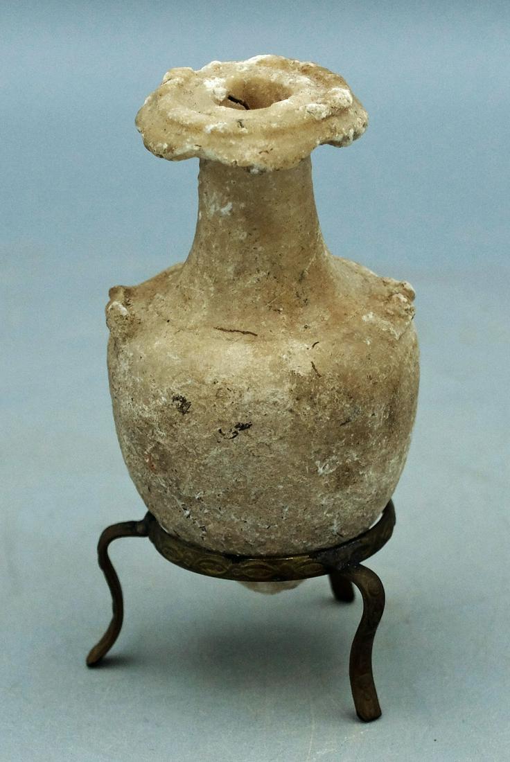 Greek Alabaster Vessel, ca. 5th - 4th Century BC (1 of 2)