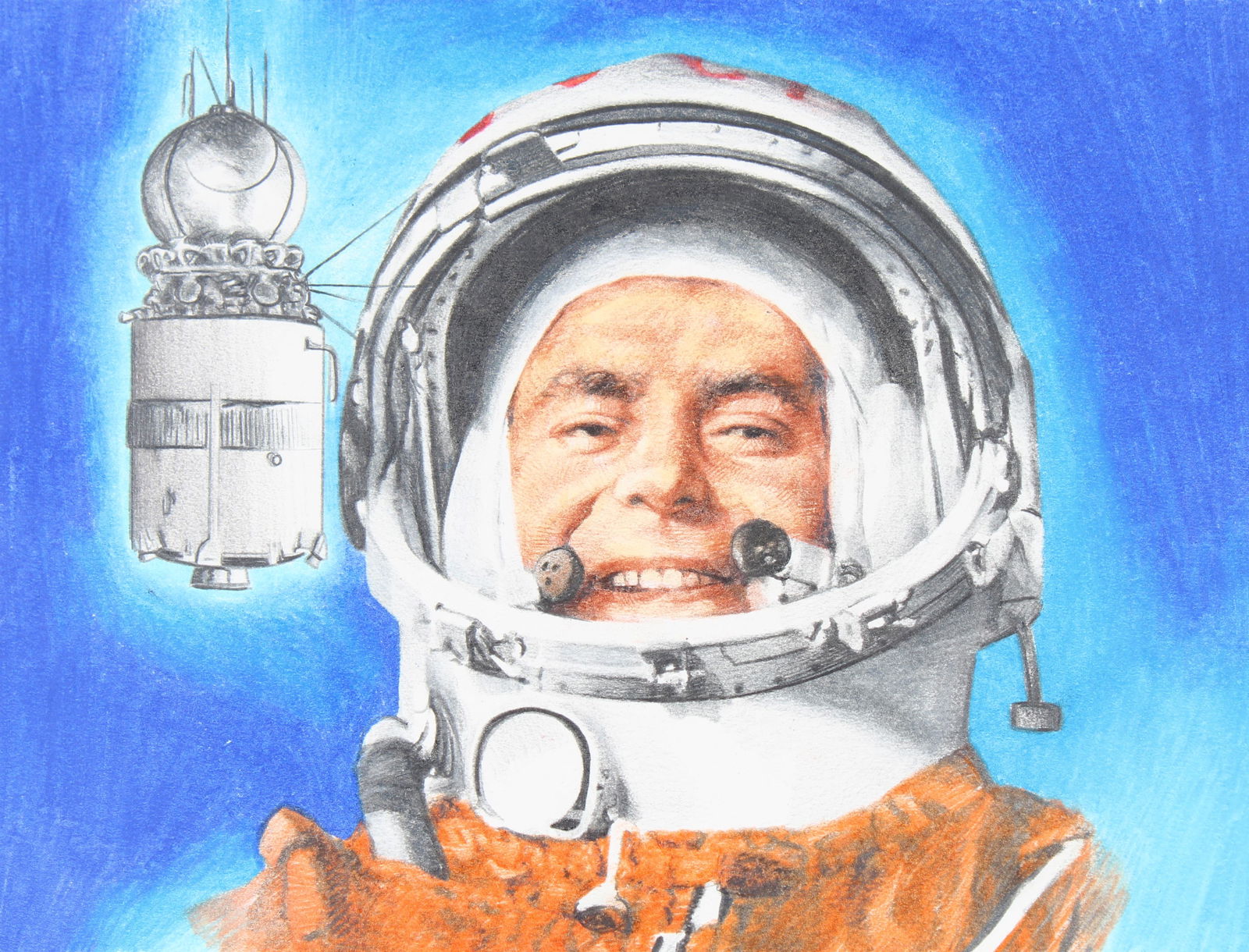 Paul Calle & Chris Calle "Titov, Vostok II" Orig (1 of 4)