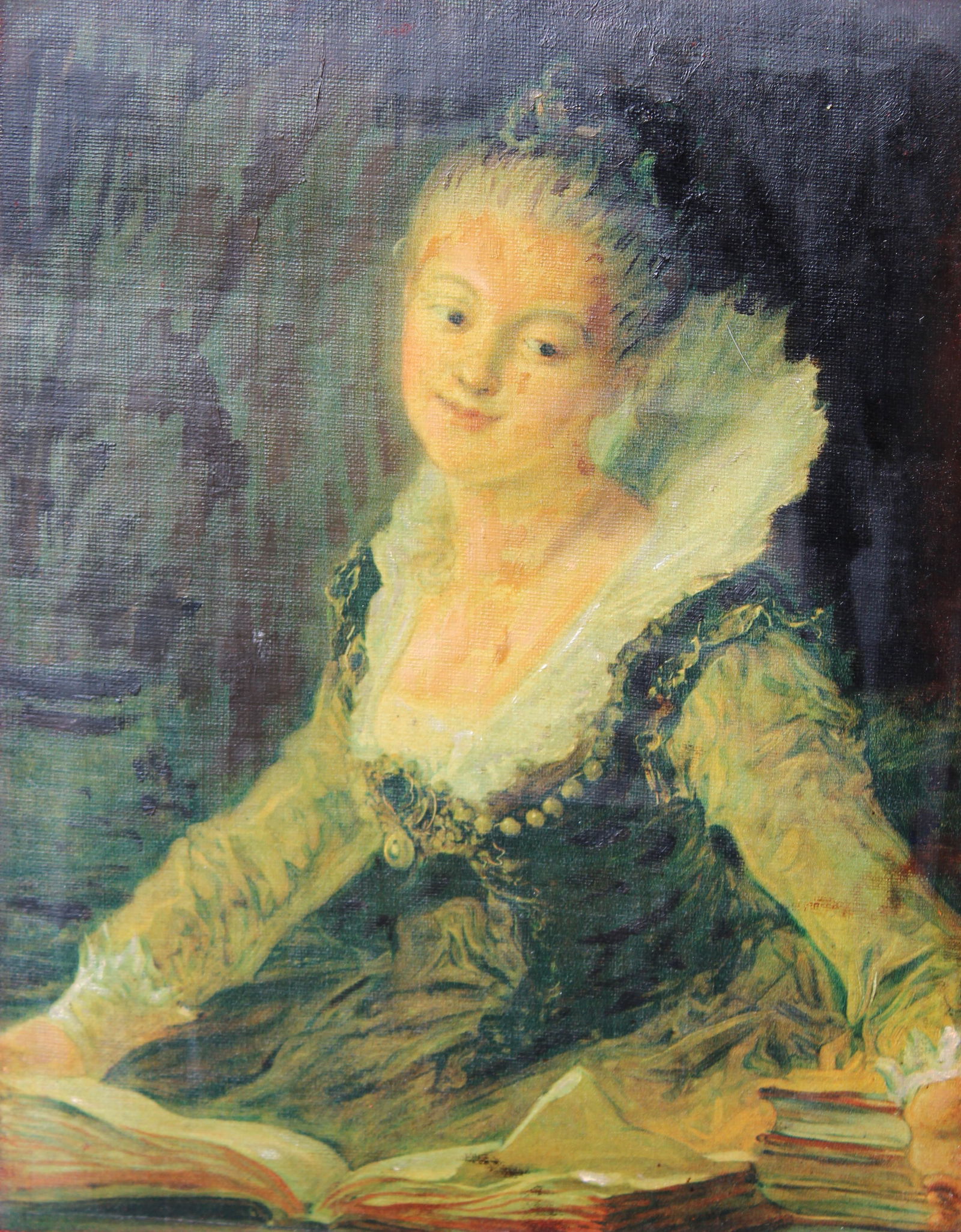 J Fragonard Enhanced Print on Canvas (1 of 4)