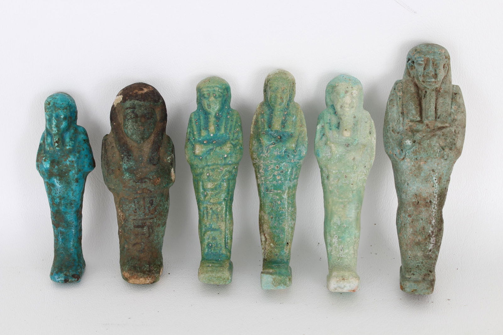 (6) Egyptian Ushabti Figures (1 of 4)
