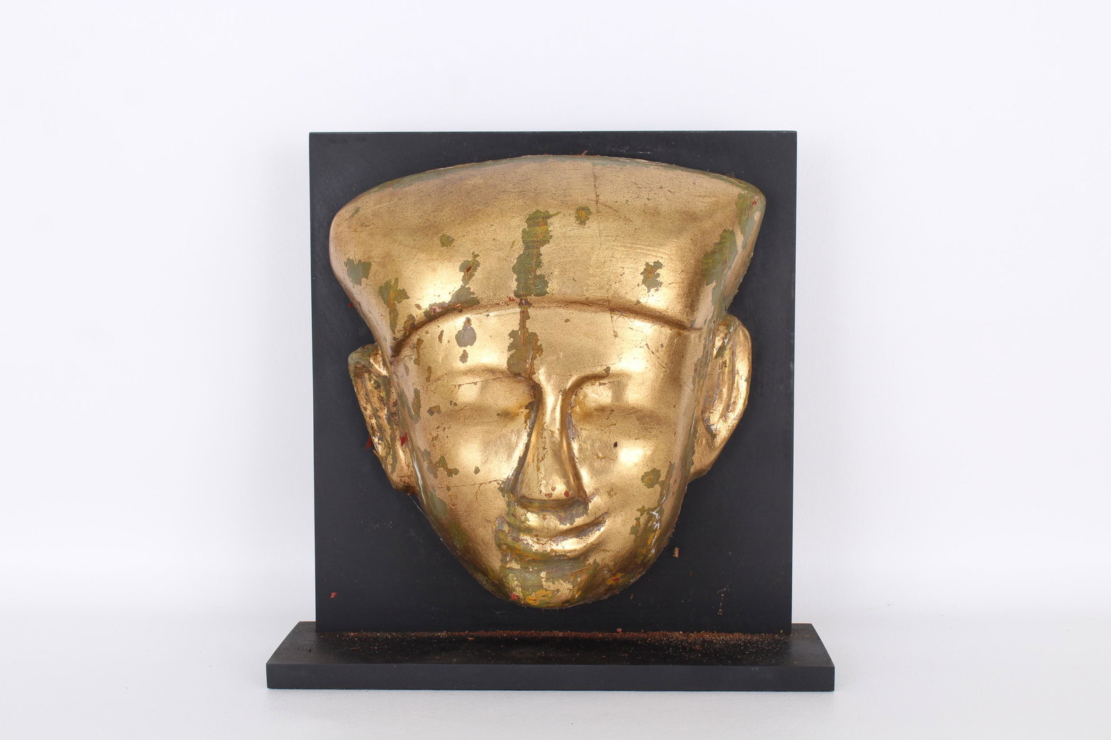 Gilt Egyptian Sarcophagus Mask (1 of 5)