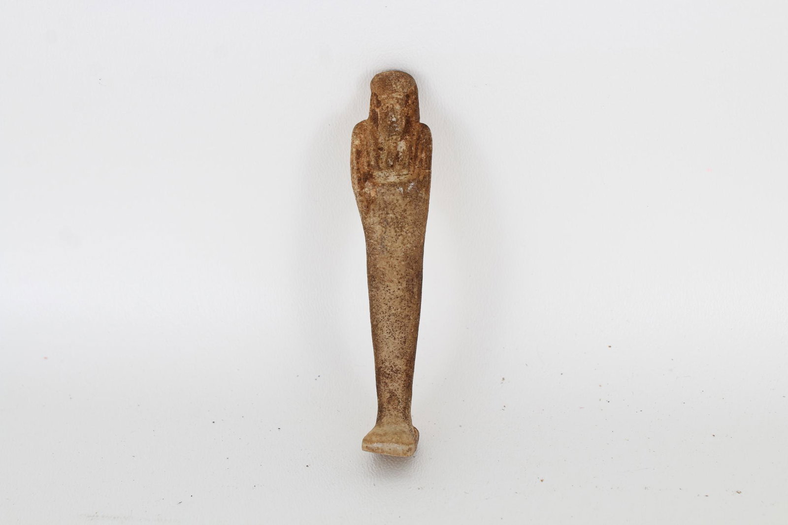 Egyptian Ushabti Figure: Egyptian Ushabti Figure. Age unknown. Provenance: Deceased estate of Dr. John Schaeffer (Orlando, Florida). Height: 4 inches.