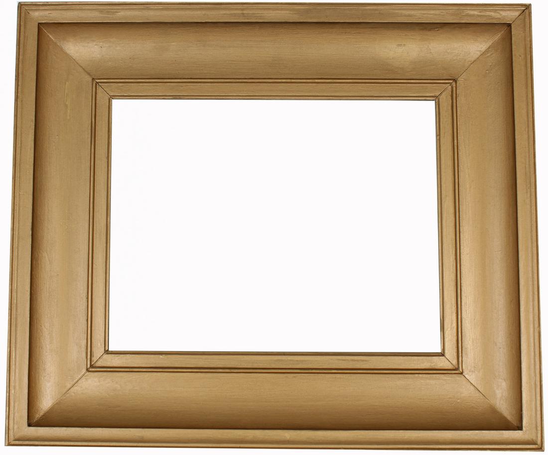 19th C. Carved/Gilt Wood Frame: 19th C. Carved/Gilt Wood Frame. Rabbet size: 11 x 14 inches. Overall framed size: 18 x 21.25 inches.