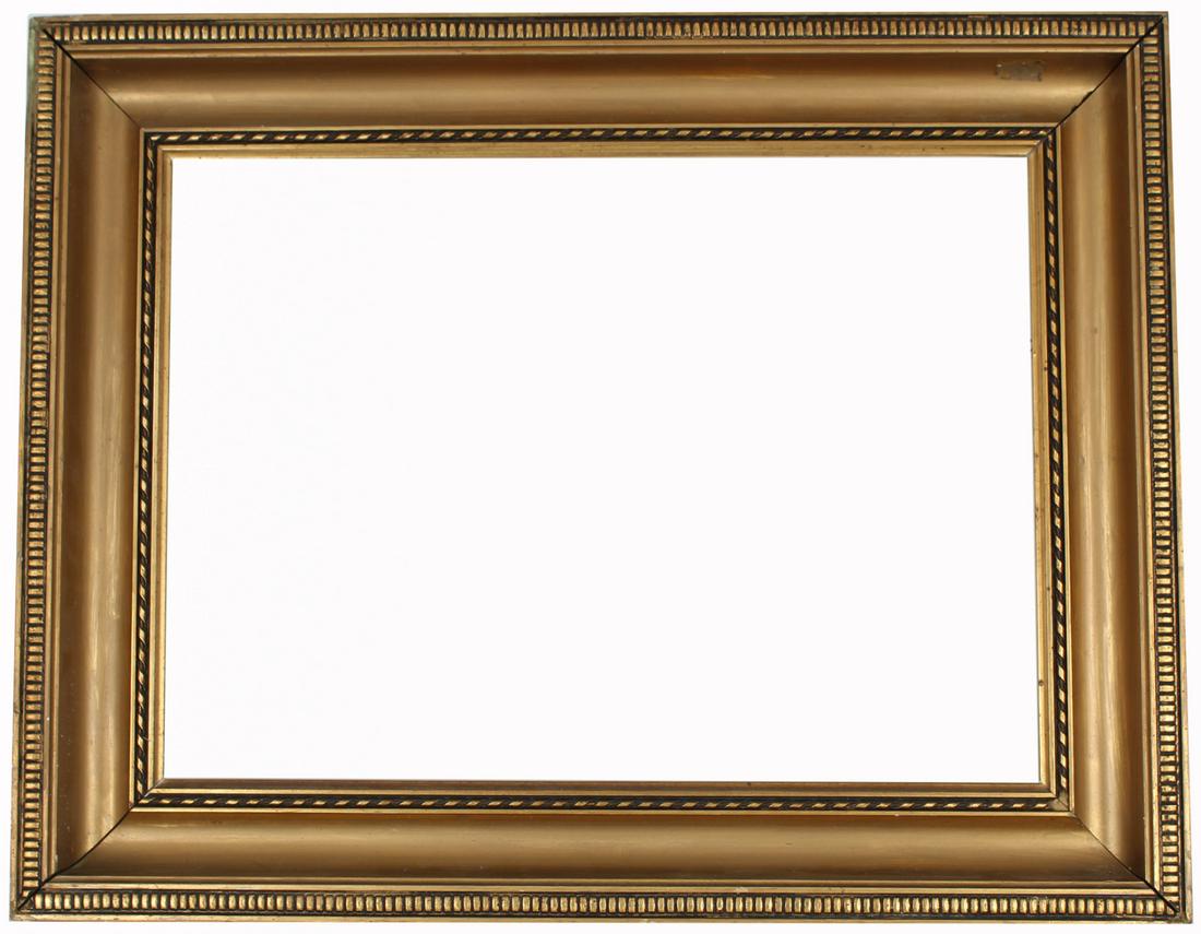 19th C. Carved/Applied Decoration/Gilt Wood Frame (1 of 3)